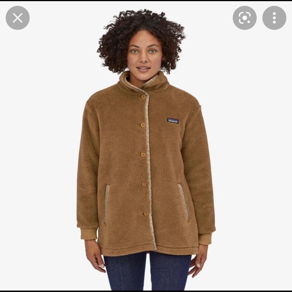 Women’s Patagonia Woolyester Pile Coat size M